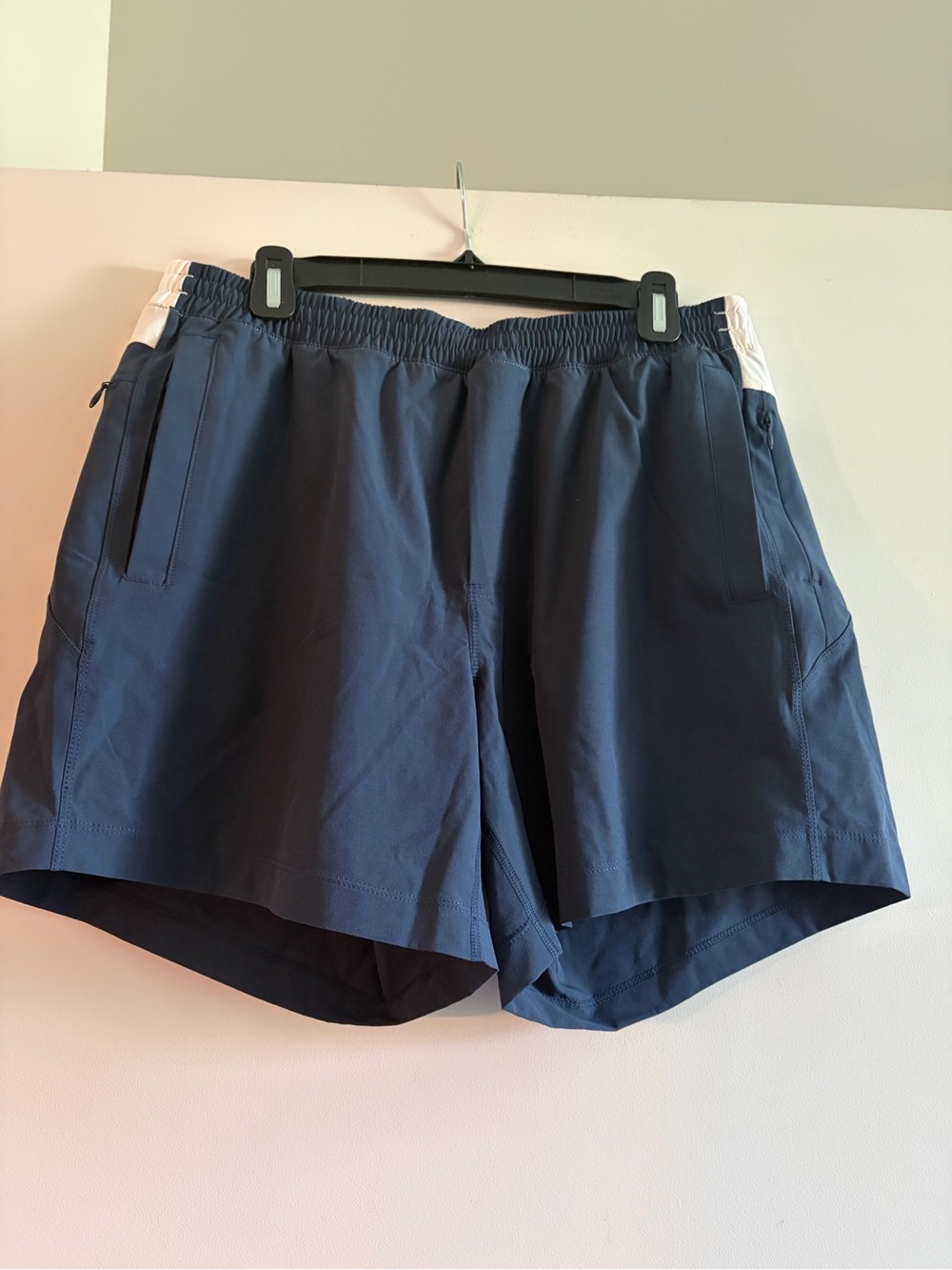 Birddogs Navy Shorts with White Side Panels